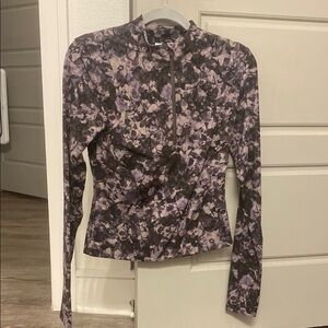 Lululemon Printed Half-Zip